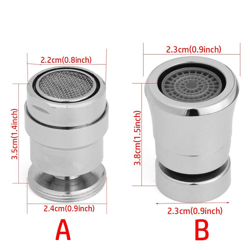 Outlet Hardware Water Saving Connector Sprayer Swivel Tap 360 Degree Aerator Tap Head Faucet Nozzle