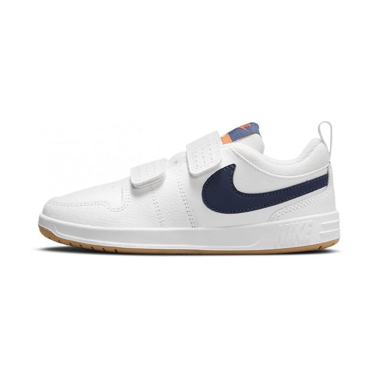 Nike Pico 5 Casual Low Top Kids Skate Shoes Kids Sneakers White Blue AR4161-106