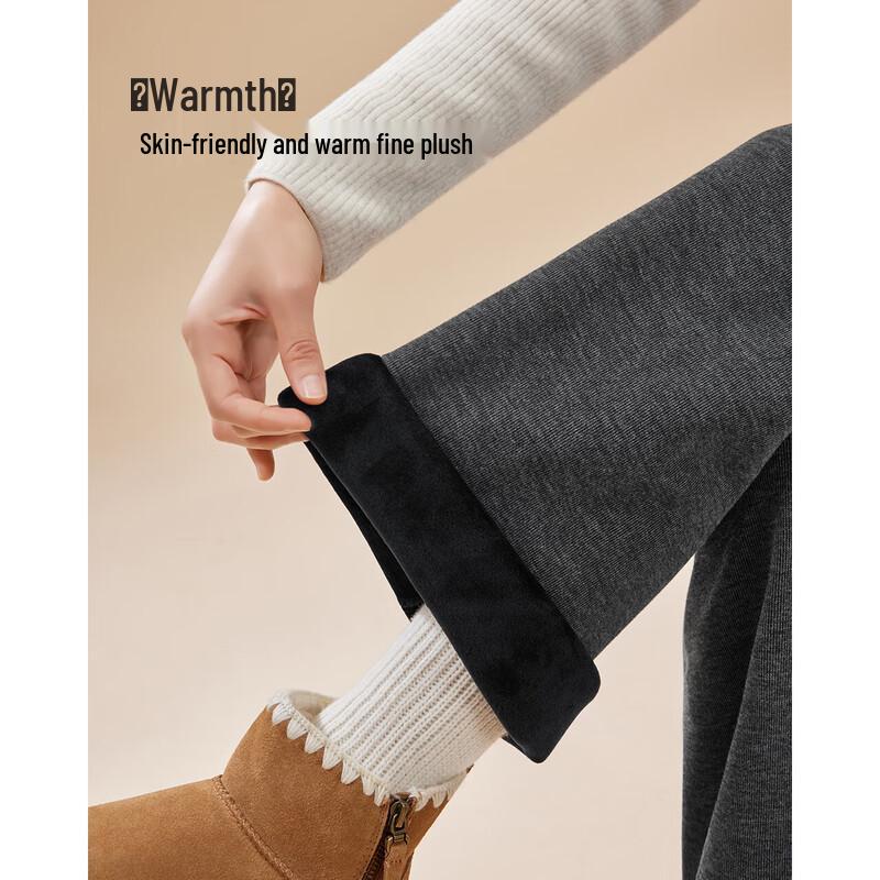 IEF Women's Fleece-Lined Wide-Leg Pants