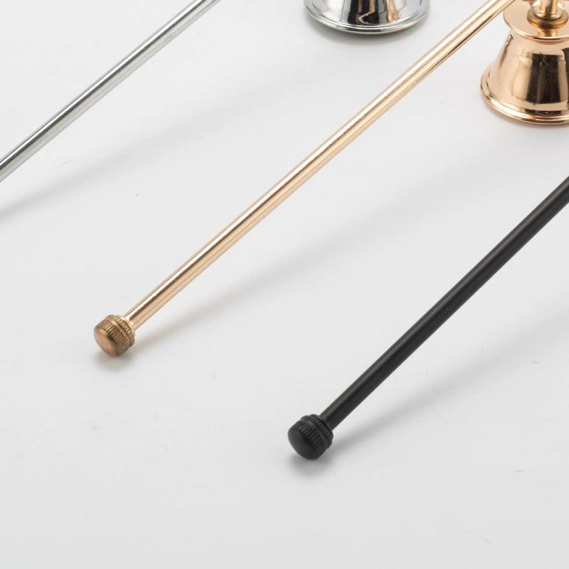 Candle Damper Candle Stainless Tool Long Handle Bell Extinguisher Accessory Wicks Out Steel Extinguish Putting Accessories
