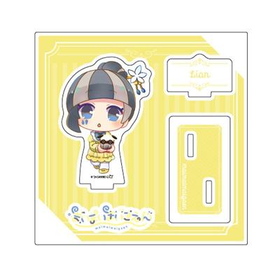 Maimaimaigoen 33 Lion [Sweets] [Mini Character Illustration] Acrylic Stand Plate