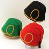 Wool Felt Fabric Turkish Fez Hat Gold Leaf Decor Felt Party Hats Morocco Cap  Equestrian Events