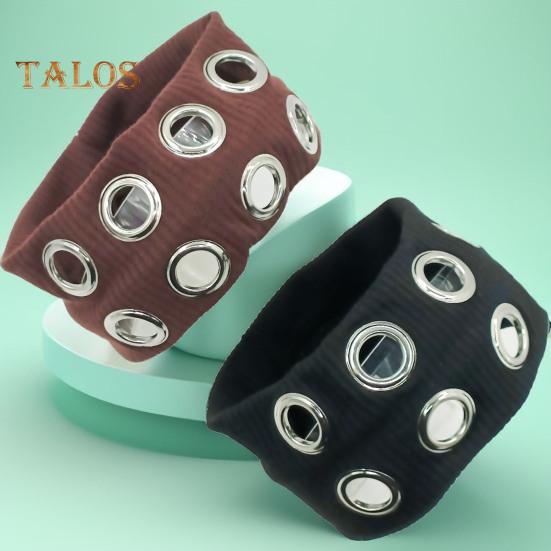 Frauen Haarband Hohl Design Metall Elemente Weiche Atmungsaktive Haar Seil Sport Yoga Party Frauen Haar Zubehör