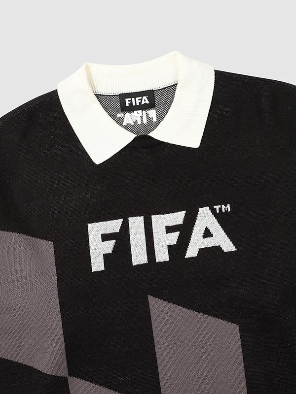 FIFA 1904 Replica Collar Sweatshirt Black (Ff23Mc02U_160)
