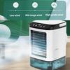 3 Speeds Miniature Air Conditioner USB Powered Ice Box Coolers with Night Light Practical Desktop Cooling System