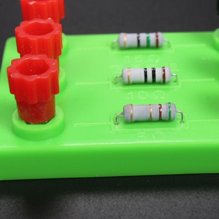 Physics Experiment Kits Physical Fixed Resistance 5/10/15 Ohm Easy to Use Ohm's Law Voltammetry