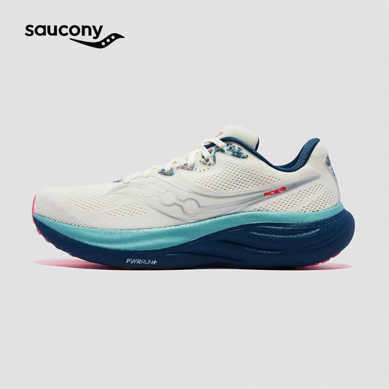 SAUCONY Ride 19 Unisex Cushioned Running Shoes