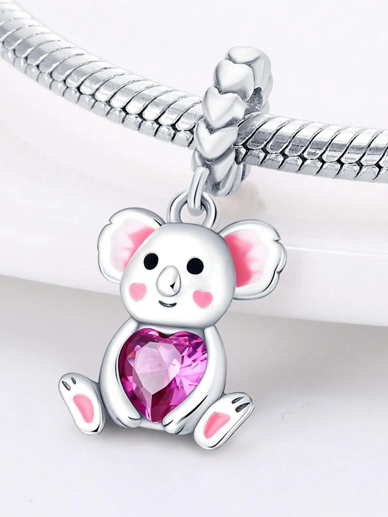 

Charms Plata Hedgehog Puppy Beads For Charmsoriginales Bracelet Beads Jewellery Making Women S Gift