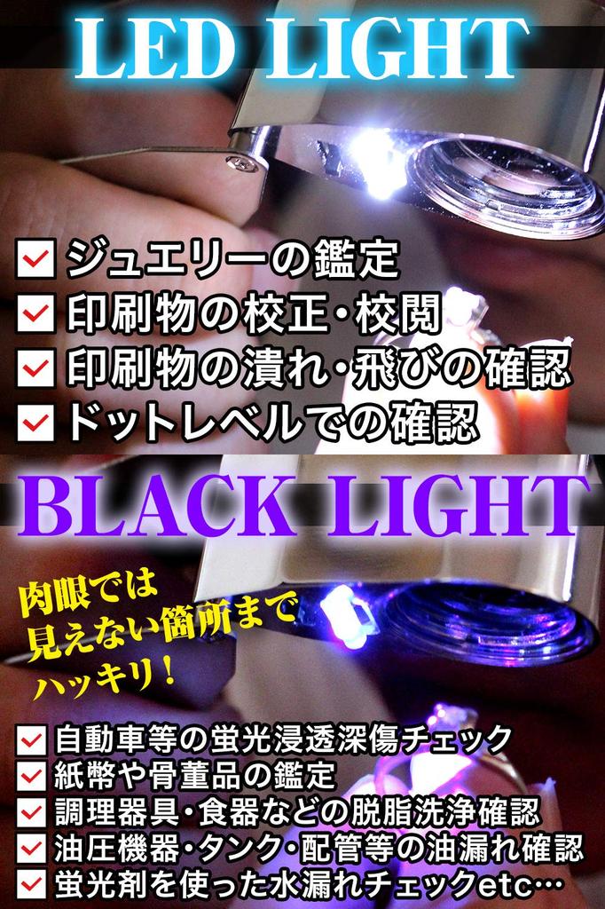 Phoenix Jewelry Loupe for Gem Appraisals with LED Light Magnifying Glass [40x Magnification] <45-Day Warranty>