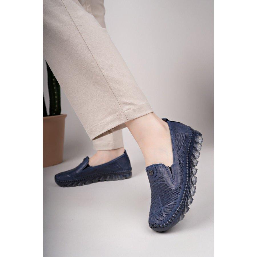 Women's Genuine Leather Casual Slip-On Comfortable Shoes