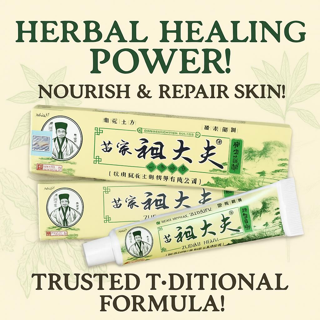 Creme Herbal para Cuidados com a Pele ZUDAIFU 15g