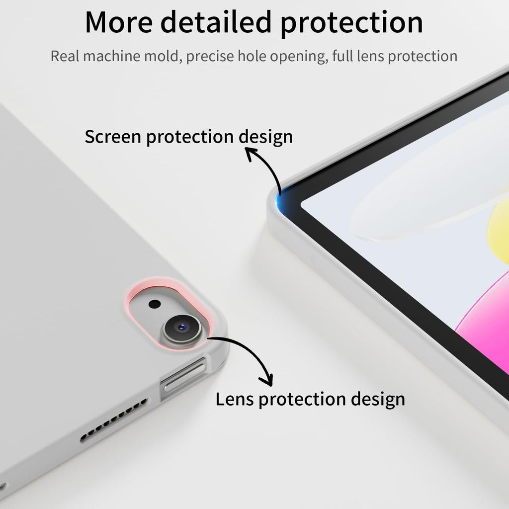 For iPad (A16) 11th 10th 9th 8th 7th 6th 5th Generation Magnetic Trifold Cover for iPad 5 6 7 8 9 10 11 9.7 10.2 10.9 11 M3