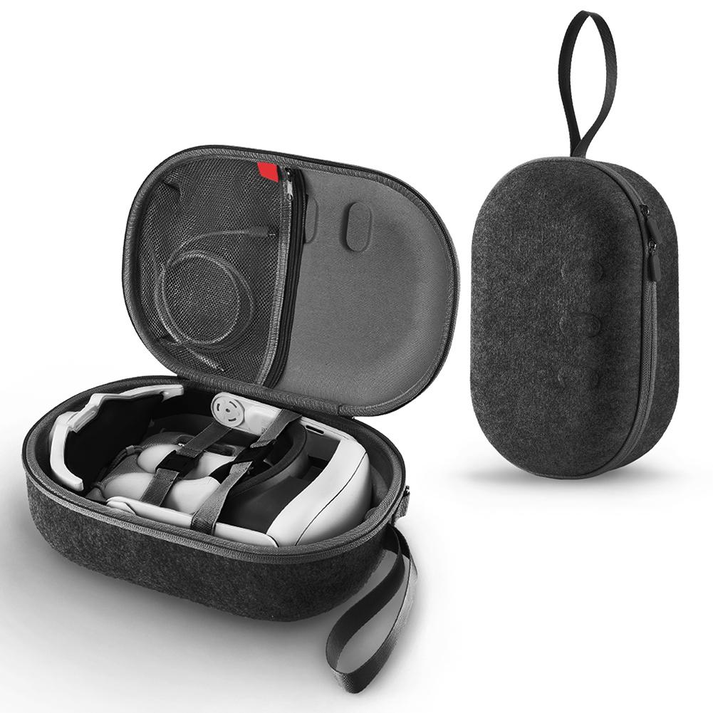 EVA Hard Carrying Case Anti-scratch Portable Case Bag with Shoulder Strap Storage Bag for Meta/Oculus Quest 3 for Meta Quest 3