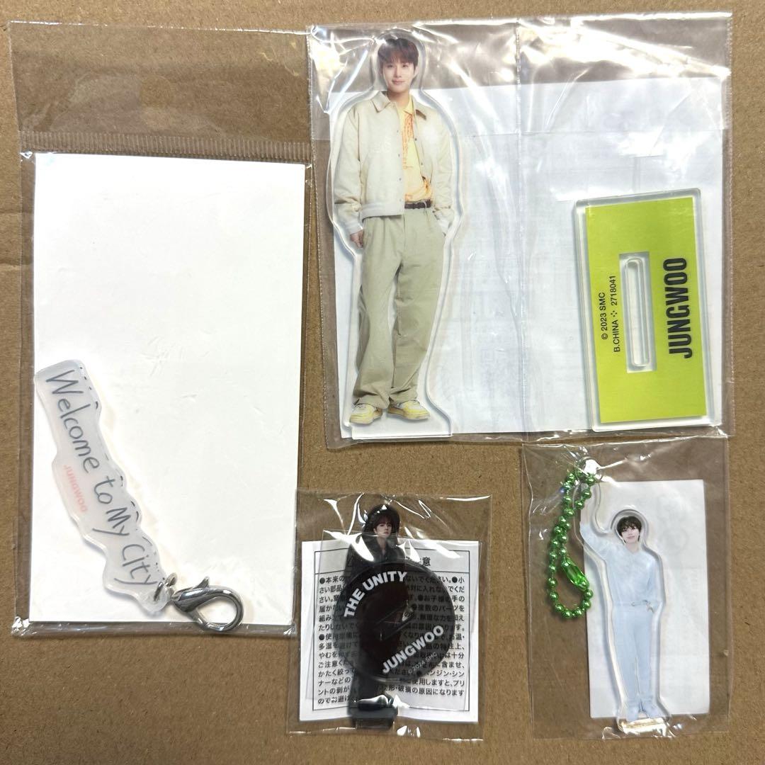 

[ИСПОЛЬЗОВАННЫЙ] NCT127 Jungwoo Acstar Ackey Set
