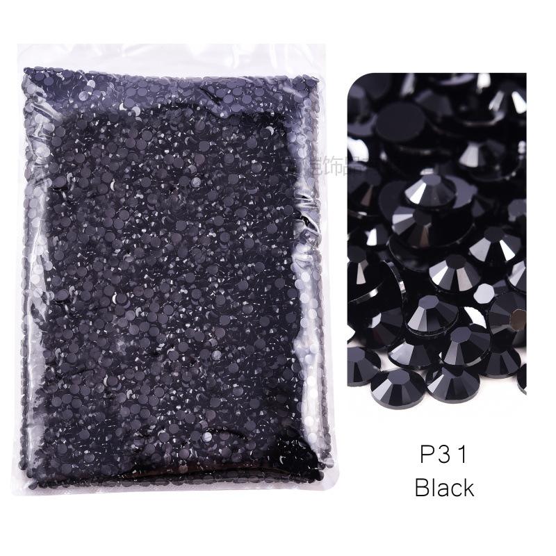 Jelly Resin Flat-Bottomed Diamond, Nail Art Beauty, Mobile Phone Case Decorative Rhinestone Diy Decorative Clothing Accessories