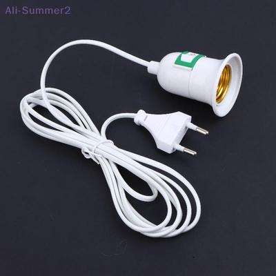Indoor Plants Light Holder, E27 Desk Light, Garden Lampholder with 3/5/10 Meters Cable, EU Plug, Fitted with On/Off Switch