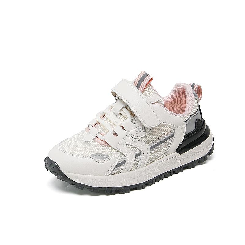 Children Shoes Boy S Breathable Sports Shoes Autumn Girls Casual Shoes Boys Mesh Flat Running Shoes 26