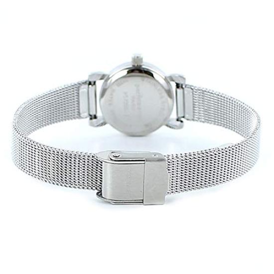 PIERRE TALAMON Natural Diamond Shell Silver Watch [Pierre Talamon] Women's PT-7200L-3