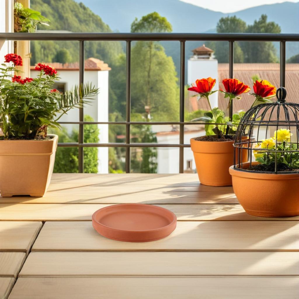 5 Stück Untersetzer für Blumentöpfe Universell passend Blumentopf-Basisablage Rutschfeste Schutz vor Flecken und Kratzern Einfache Pflege