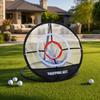 2pcs Foldable Golf Chipping Net Nylon Golf Net Compact Golf Practice Net  Swing Accuracy