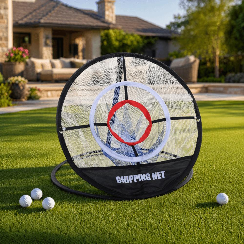 2pcs Foldable Golf Chipping Net Nylon Golf Net Compact Golf Practice Net  Swing Accuracy