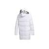 Adidas Neo Large Logo Sports Mid-Length Down Jacket Women Outerwear White GJ8824