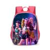 KPop Demon Hunters Kids Large Capacity Layered Backpack Students School Bags for Girls Boys Cartoon Bookbag Travel Backpack