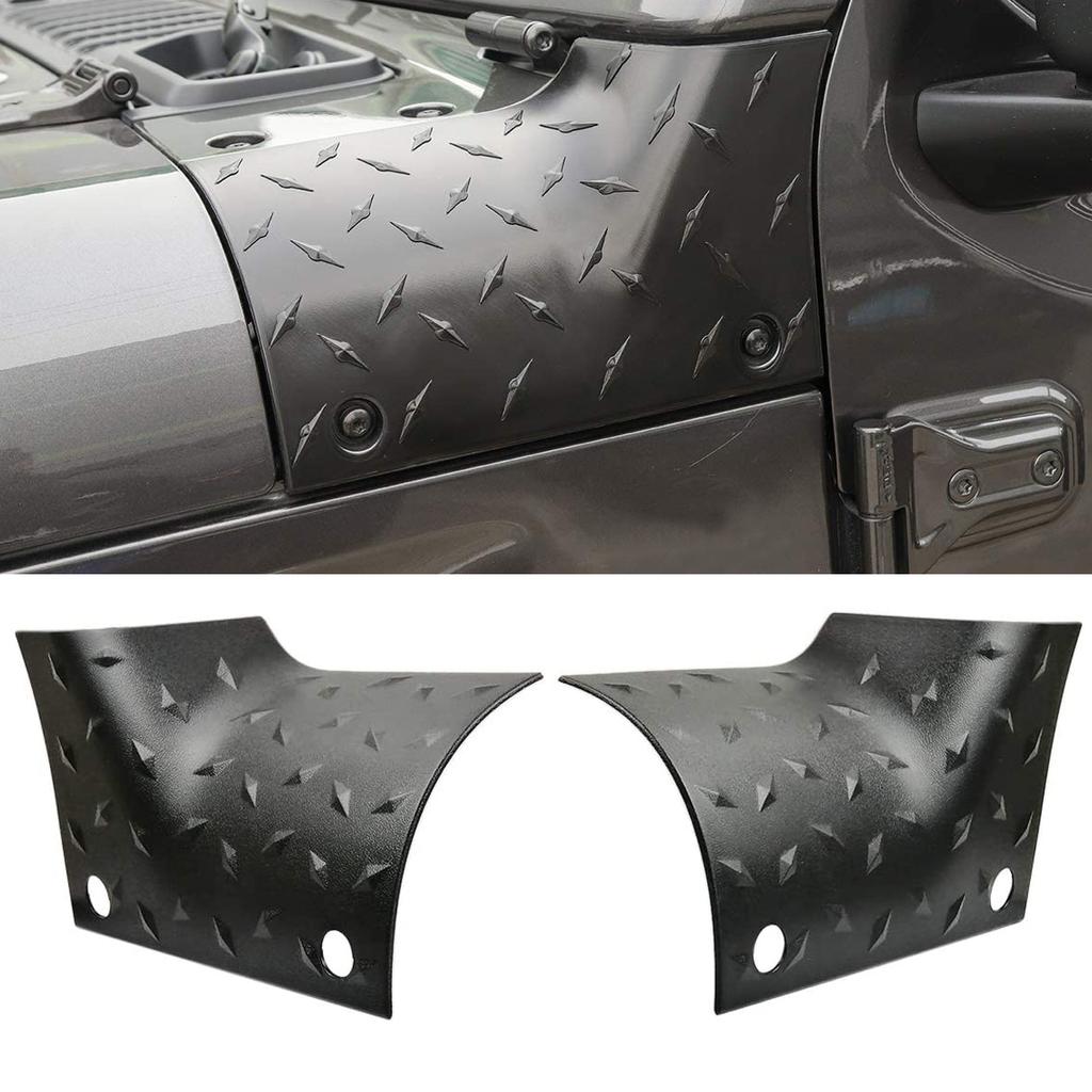 Car Cowl Body Armor Copertura esterna del cofano motore Protezione per Jeep Wrangler JL Gladiator JT 2018-2023 Sport Sahara Rubicon