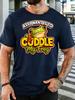 Cute Green Tree Frog Cuddle My Frog Unisexs Front Print T Shirt Funny Quote Graphic Tee Casual Short Sleeve Top Frog Lover Gift