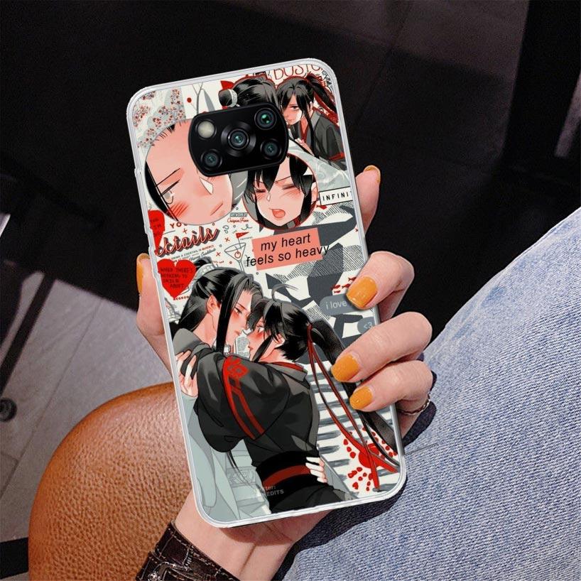 Mo Dao Zu Shi MDZS Manga Phnoe Case for Xiaomi Poco X5 X6 X7 Pro X4 Gt F7 Ultra M8 M7 Redmi 15C 15 13C 13 12C 12 Unique Cover Co