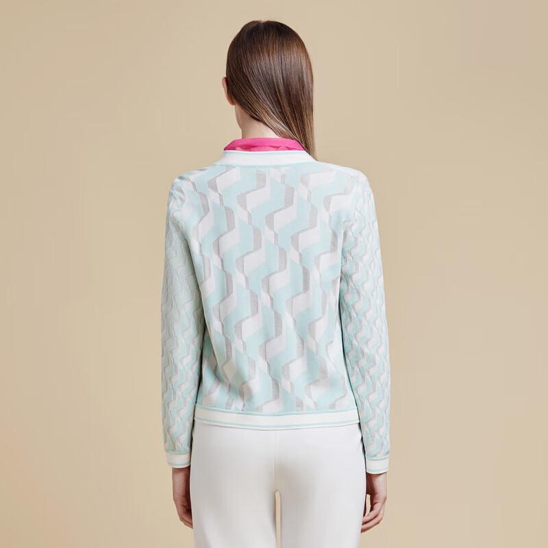 PORTS Women's Printed Knit Cardigan