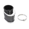 IBUKI-STYLE CB400F Air Filter, 2.0 inches (50 mm), Black, Universal Oval Power , Aluminum