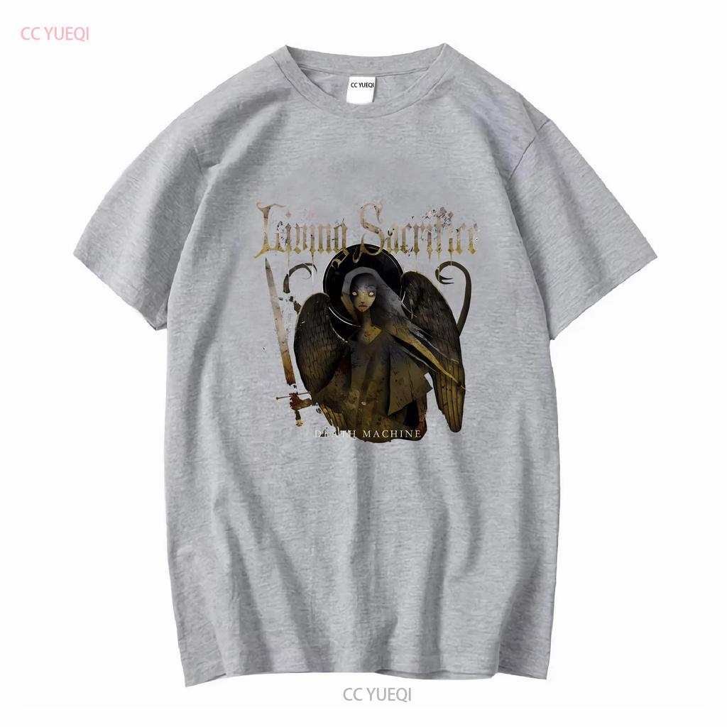 BEST TO BUY Living Sacrifice Death Machine American Music S 5XL T Shirt long or short sleeves vintage Washed Slightly Versatile