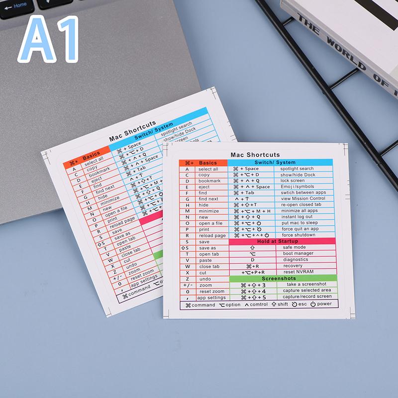 

2 шт. Windows/Word справочная клавиатура компьютер ярлык наклейки клейкие съемные наклейки для быстрого справочника клавиатура руководство