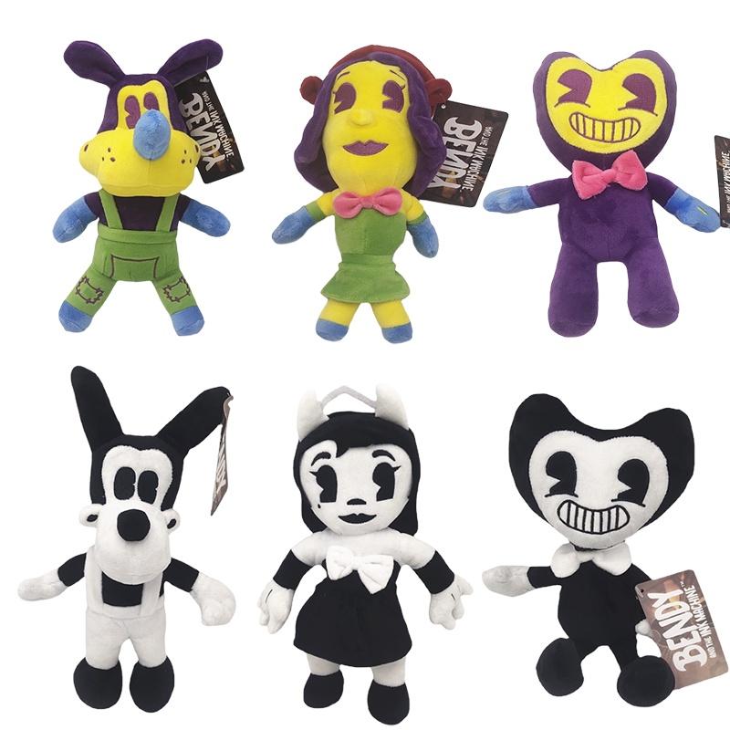 Bendy And The Ink Pelúcia Macia Perfeita Para Decoração de Quarto