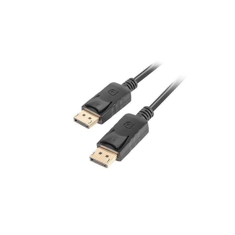 Lanberg - CABLE DISPLAYPORT LANBERG MACHO MACHO 4K NEGRO 1.8M