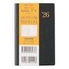 NOLTY Planner 2026 Weekly Lights Small 1161 December 4, Edition, Black, (Starts 2025)
