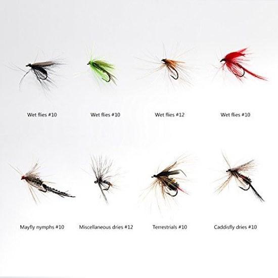 Bassdash Complete Fly Fishing Tackle Case Included Stream Tenkara Trout Set