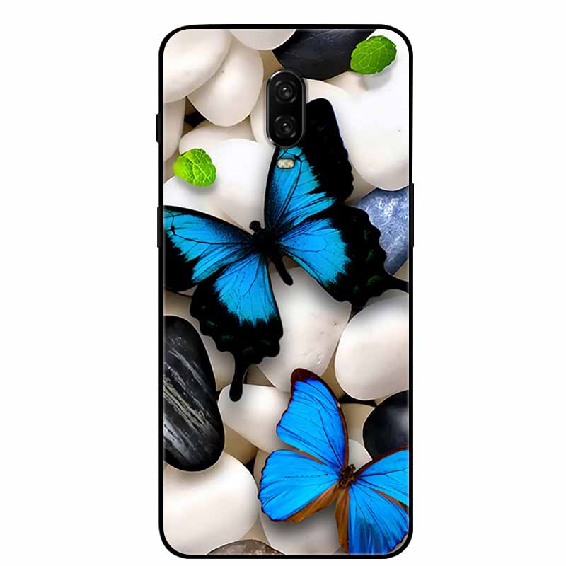 For Oneplus 6T Case Silicone Lovely TPU Soft Phone Cover for One Plus 6 6T Protective Back Shells oneplus6T Cute Cats Funda Capa