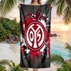 Mainz FC Druck Schnelltrocknendes Strandtuch Mikrofaser Saugfähig Tragbares Reise-Badetuch