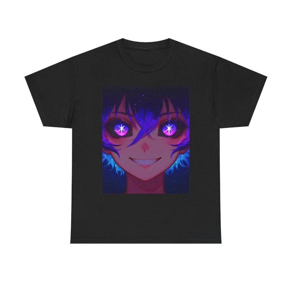 Anime-Inspired Unisex Heavy Cotton Tee, Graphic Tee for Fans, Gift for Gamers 3XL