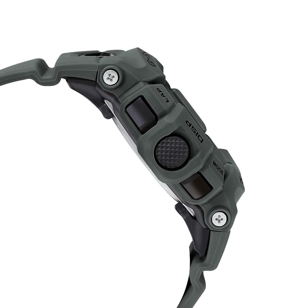 [G-SHOCK MOVE] App-Compatible Smartwatch with Smartphone Call Notifications, Bluetooth, and CASIO G-SQUAD GBA-900UU-5A Military Khaki