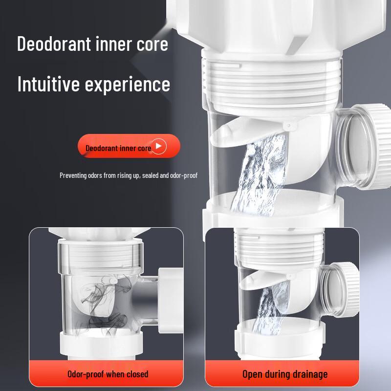 Stainless Steel Anti-Clog Pop-up Basin Drain