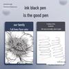 Waterproof Brown Technical Pen for Manga and Line Art Drawing