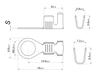 Eyelet End M6 6.2x8.6 2.5-6.0 0.5 L19.0/L14.6 (Sold In Packs of 50) ELMOT Visible Price for 1 Piece