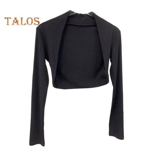 Solbeskyttelsesklær Ensfarget Langermet Slim Fit Solbeskyttelsesjakke Allsidig Ensfarget Danse- og Yogadrakt