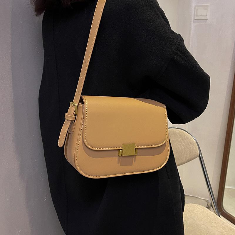 Popular Retro Small Bag Women's 2025 New Fashion Shoulder Bag Summer Popular Crossbody Bag Small Square Bag