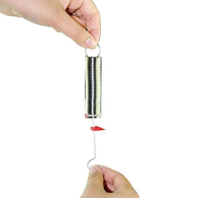 5Pcs Educational Springs for Mechanics Experiments Portable Metal Helical Springs Assorted Size for Environments Science