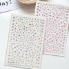 Sternenförmige Selbstklebende Acryl-Diamant-Aufkleber: Mehrere Größen für DIY-Gesichts-Make-up & Nägel