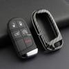 Carbon Fiber Key Shell for Jeep Grand Cherokee, Renegade, Compass, Cherokee